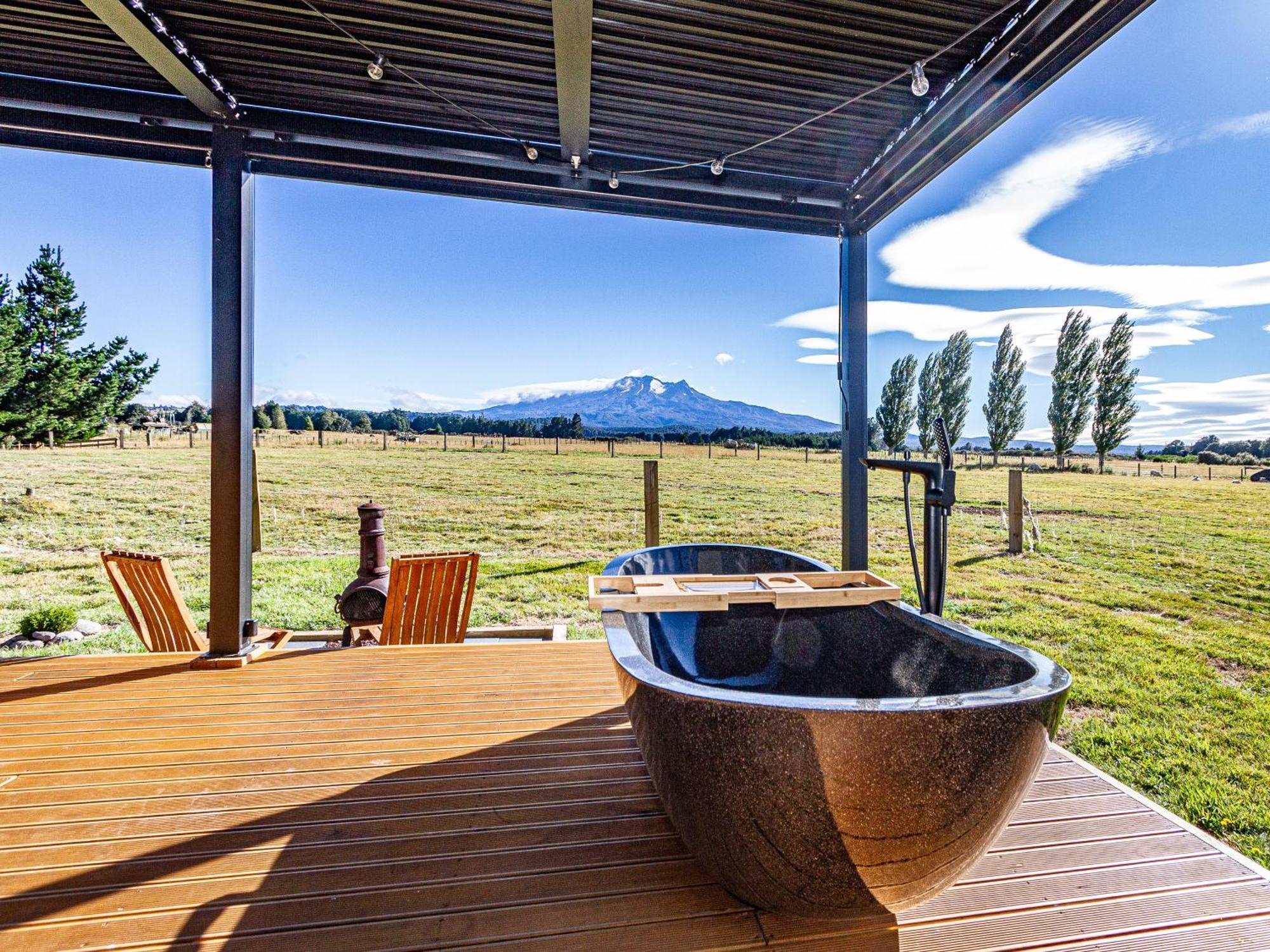 Mangateitei Views - Rangataua Tiny Home Охакуне Экстерьер фото