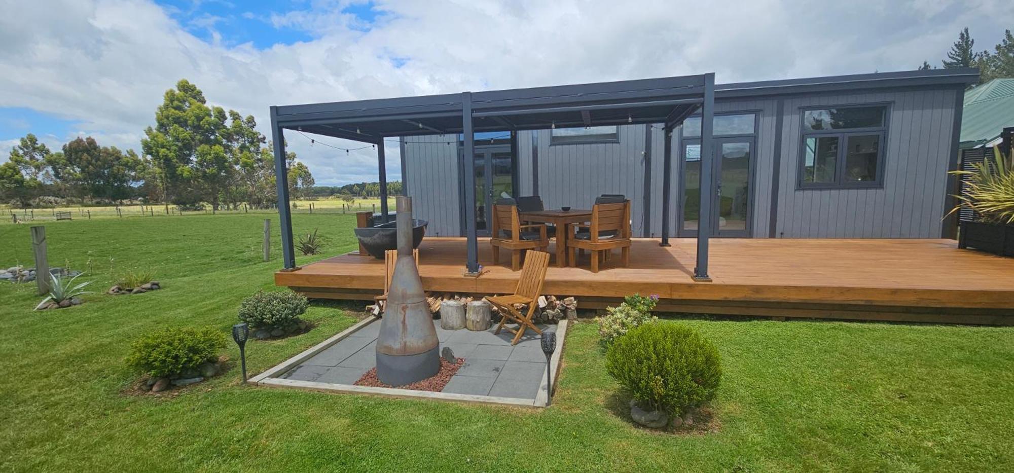 Mangateitei Views - Rangataua Tiny Home Охакуне Экстерьер фото