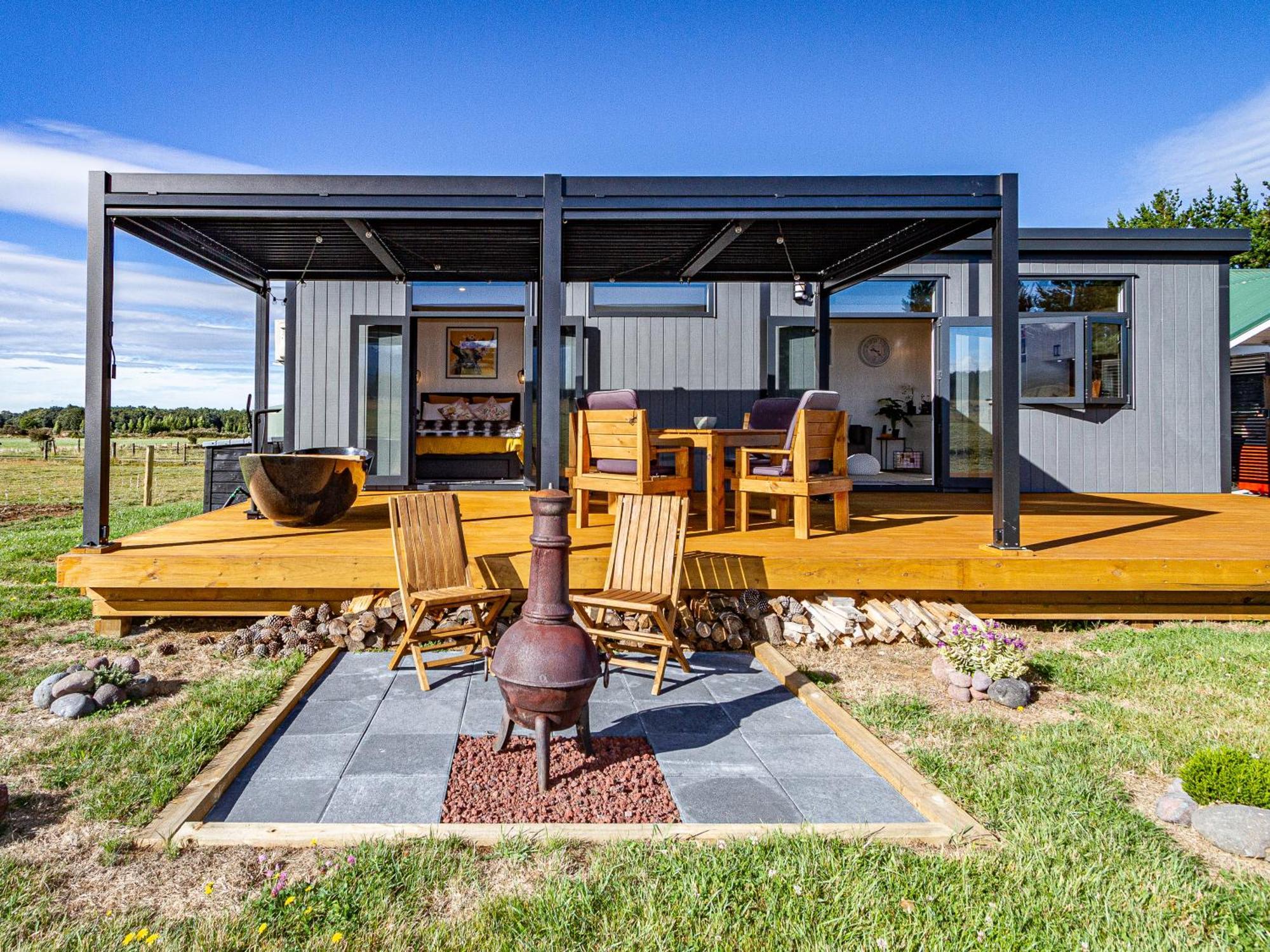 Mangateitei Views - Rangataua Tiny Home Охакуне Экстерьер фото
